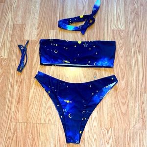 Galaxy Bandeau Bikini